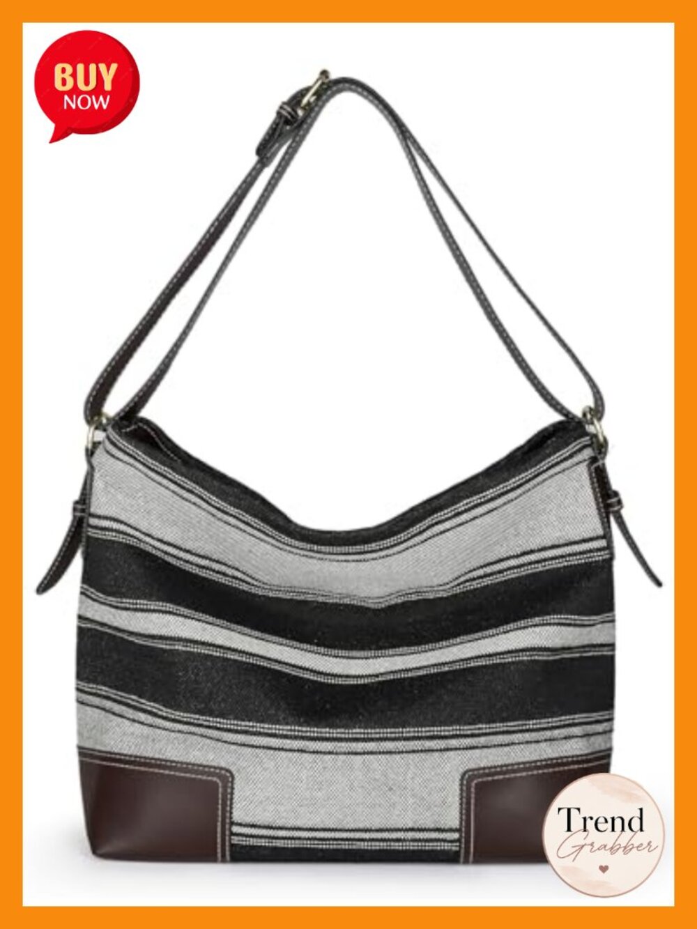 Large Tote Bag - Durable Multi-Pocket Lightweight for Work, Travel